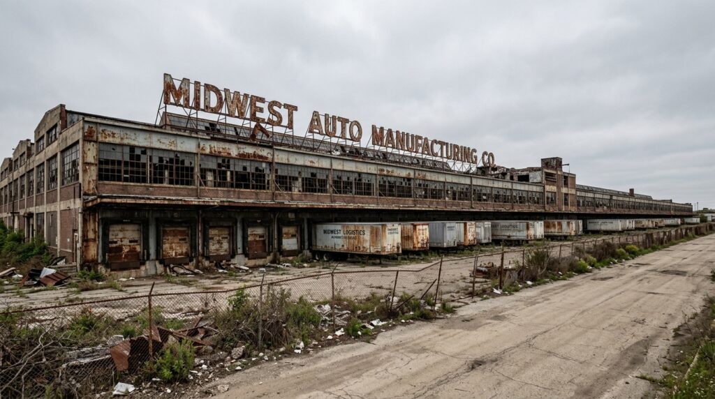 Inside an Abandoned Car Factory: Hundreds of Half-Built Cars Left Behind