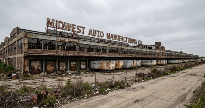 Inside an Abandoned Car Factory: Hundreds of Half-Built Cars Left Behind