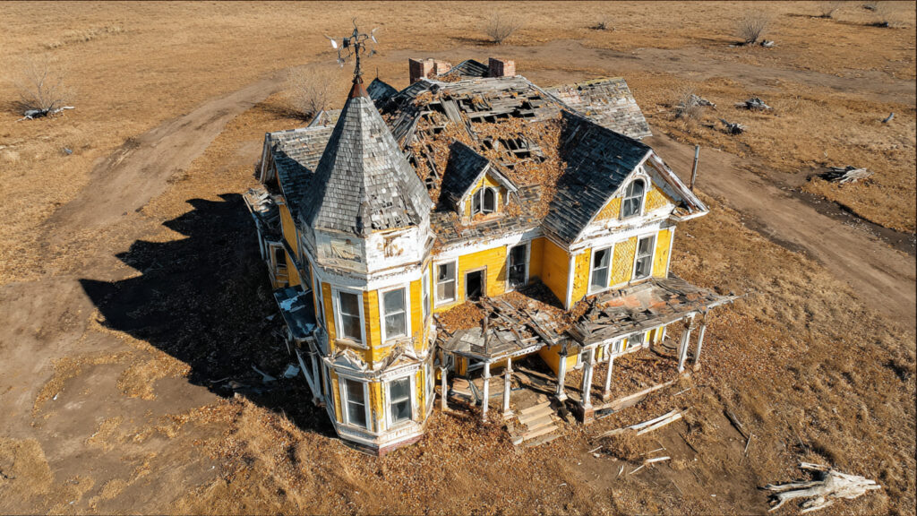 abandoned Victorian house hidden basement