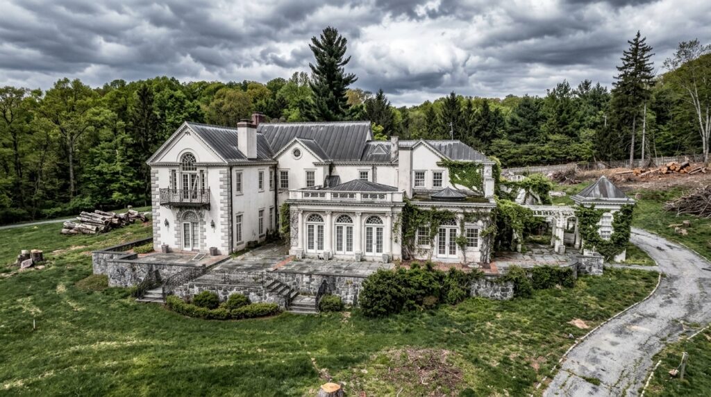 This $27,800,000 mansion belonged to one of America’s wealthiest families. Today, it’s abandoned and waiting for demolition.
