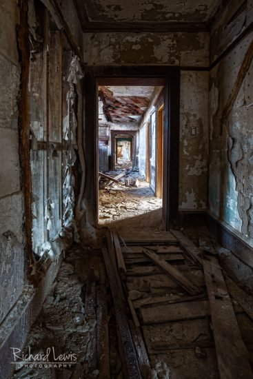 Interior hallway at McNeal Mansion — photo by Richard Lewis Photography